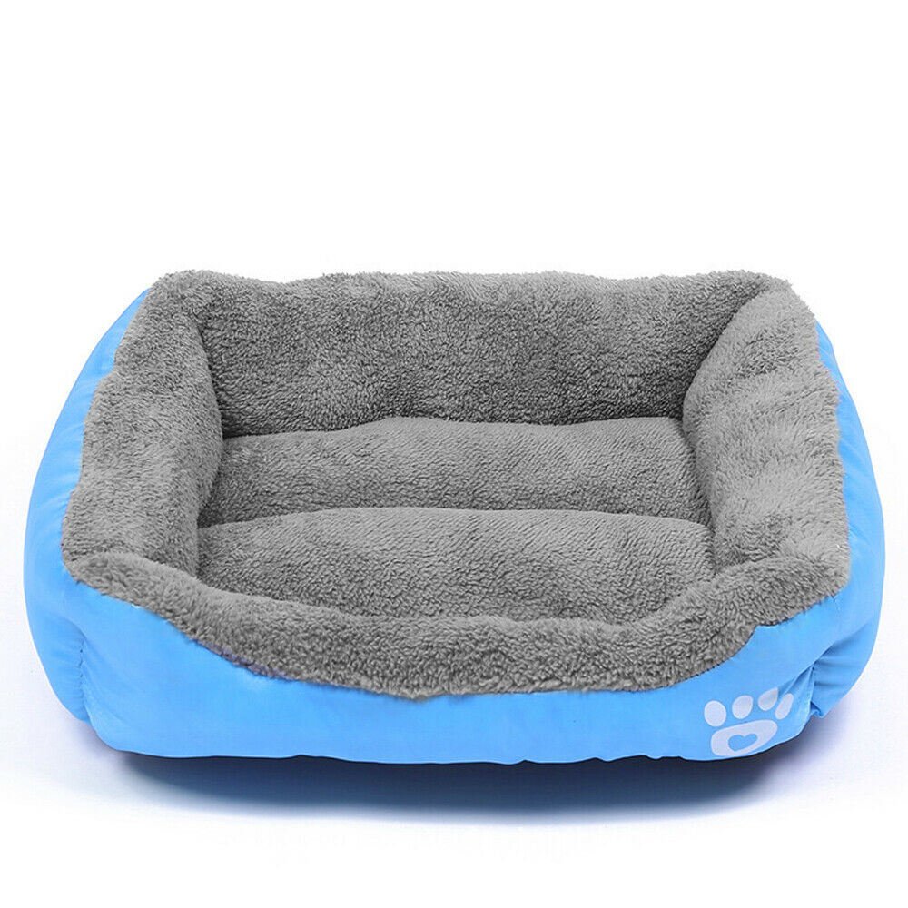Washable Pet Dog Cat Bed Puppy Cushion House Pet Soft Warm Kennel Dog Mat Blanke - Blue - 2XL Washable Pet Dog Cat Bed Puppy Cushion House Pet Soft Warm Kennel Dog Mat Blanke - Blue - 2XL
